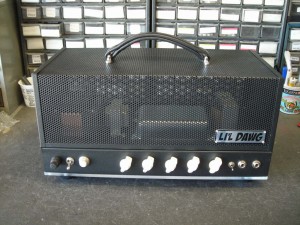 patrick's finished amp front