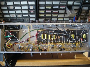 austin's finished chassis interior